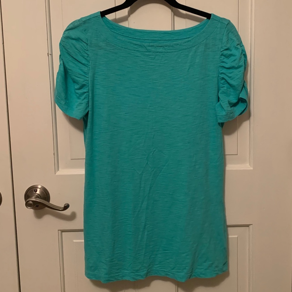 Lilly Pulitzer puff sleeve top